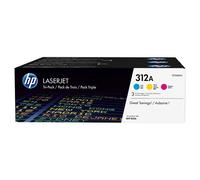 HP 312A (CF440AM) Pack 3 colores toners