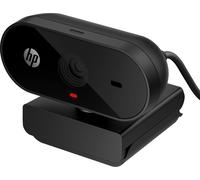 HP 320 Webcam FHD, Compatible con Chrome, Corrector Automático de Luz, Micrófono
