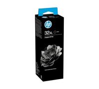 HP 32XL Negro, Botella de Tinta Original, Alta Capacidad | Compatible con HP Smart Tank 300, 400, 500, 600, 5100, 7000, 7300, 7600, 6000 páginas (1VV24AE)