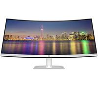 HP 34f - Monitor Curvo de 34" Ultra WQHD (3440 x 1440 a 60 Hz, 5 ms, AMD FreeSync, 21:9, 3 x USB 3.0, 2 x HDMI 2.0), Color Plateado