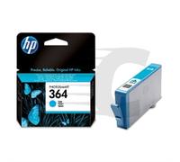 HP 364 (CB318EE) cartucho de tinta cian (original)