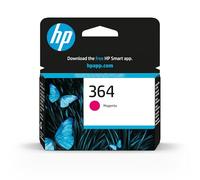 HP 364 Magenta, Cartucho de Tinta Original | Compatible con HP DeskJet 3000, 3500, Photosmart B100, B200, C300, C400, 5500, 6500, 7500, 300 páginas (CB319EE)