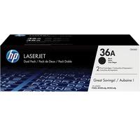 HP CB436AD Pack dos toners negros HP36A
