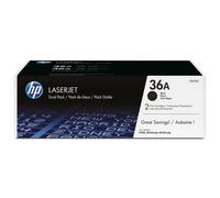 HP CB436AD Pack dos toners negros HP36A