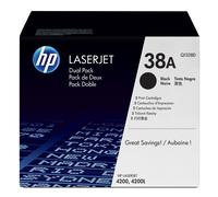 HP 38D (Q1338D) pack 2 toner negro (original)
