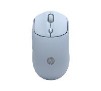 HP 400 Ratón inalámbrico Dual - Bluetooth y USB 2.4GHz, batería de 24 Meses, clics silenciosos, Tacto Suave, Azul