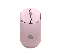 HP 400 Ratón inalámbrico Dual - Bluetooth y USB 2.4GHz, batería de 24 Meses, clics silenciosos, Tacto Suave, Rosa