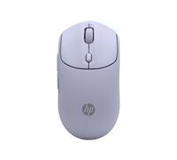 HP 400 Ratón inalámbrico Dual - Bluetooth y USB 2.4GHz, batería de 24 Meses, clics silenciosos, Tacto Suave, Morado