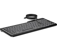 HP 400 - Teclado - Retroiluminación - USB-C - QWERTY - Inglés - Negro