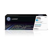 HP 410A CF411A, Cian, Cartucho Tóner Original, de 2.300 páginas, para impresoras HP Color LaserJet Pro serie M452 y M477