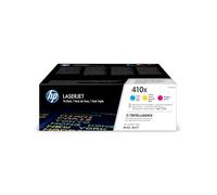HP Tóner 410X CF252XM Cian/Magenta/Amarillo Original Alta Capacidad Pack de 3