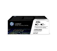 HP 410X (CF410XD) toner negro pack doble (original)