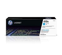 HP 410X CF411X, Cian, Cartucho Tóner de Alta Capacidad Original, de 5.000 páginas, para impresoras HP Color LaserJet Pro serie M452 y M477