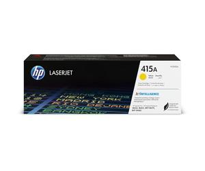 HP 415A W2032X, Amarillo, Cartucho Tóner de Alta Capacidad Original, de 6.000 páginas, para impresoras Color LaserJet Pro M454dw, M454dn, MFP M479fdw, MFP M479dw, MFP M479fdn y MFP M479fnw