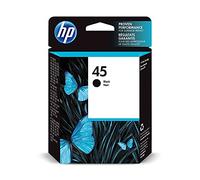HP 45 51645AE, Negro, Cartucho de Tinta Original, compatible con impresoras de inyección de tinta HP Deskjet 710c, 720c, 815c, 850c, 930, 980cXi, 1180c, 1215; Officejet T45, T65, G55M
