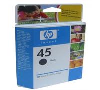HP Cartucho de tinta original 45 grande negro