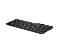 HP 475 - Teclado - modo dual, multidispositivo, compacto, diseño de 2 zonas, carrera de teclas baja, 12 programas