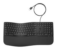 HP 480 Comfort Teclado con Cable (USB-A, Windows, MacOs, Linux) - QWERTY Español