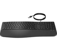 HP 480 - Tastatur - 3-zone layout, multi-device, 23 programmable keys - 100% - full size - USB - Deutsch - Schwarz (8T6M1AA#ABD)