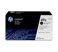 HP 49X Pack Ahorro Tóner Original Laserjet Alta Capacidad Negro