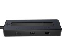 HP Docking Station USB-C Multipuerto 4K - (4 Puertos USB-C con Velocidad de hasta a 10 Gbps, Compatible con Windows 10, Windows 11, WoA, ChromeOS, Android, MacOS e iPadOS) Negro