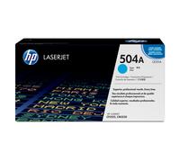 Hp 504a ce251a cian, cartucho tóner original, de 7.000 páginas, para