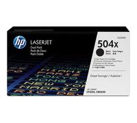 HP 504X Pack Ahorro Tóner Original Laserjet Alta Capacidad Negro