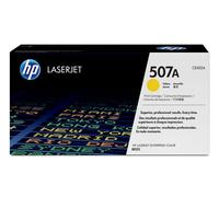 HP 507A Yellow Original LaserJet Toner Cartridge - Tóner Color Amarillo para Productividad y Material de Marketing