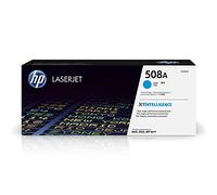 HP 508A CF361A, Cian, Cartucho Tóner Original, de 5.000 páginas, para impresoras HP Color LaserJet Enterprise serie 552, 553; LaserJet Enterprise serie 577