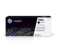 HP 508X CF360X, Negro, Cartucho Tóner de Alta Capacidad Original, de 12.500 páginas, para impresoras HP Color LaserJet Enterprise serie 552, 553; LaserJet Enterprise serie 577
