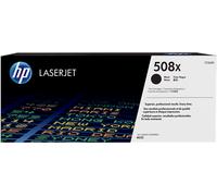 HP 508X CF360X, Negro, Cartucho Tóner de Alta Capacidad Original, de 12.500 páginas, para impresoras HP Color LaserJet Enterprise serie 552, 553; LaserJet Enterprise serie 577