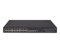 HP 5130-24G-PoE+-4SFP+ (370W) EI - Switch de red (L3, Gestionado, Gigabit Ethernet (10/100/1000), RJ-45, 1000BASE-T, 100BASE-TX, 10BASE-T, IEEE 802.3, IEEE 802.3ab, IEEE 802.3u) Negro