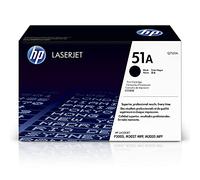 HP 51A Q7551A Negro, Cartucho Tóner Original, de 6.500 páginas, para impresoras HP LaserJet P3005, P3005d, P3005dn, P3005n, P3005x, M3027, M3027x, M3035 y M3035xs