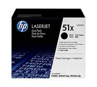 HP 51X - Tóner para impresoras láser (13000 páginas, Laser, LJ P3005, 15 - 30 °C, 10 - 80%, -20 - 40 °C) No