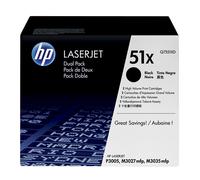 HP 51XD (Q7551XD) 2x toner XL (original)