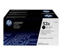 HP 53X (Q7553XD) Pack ahorro 2 toners negros XL