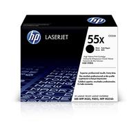 HP 55X CE255X, Negro, Cartucho Tóner de Alta Capacidad Original, de 12.500 páginas, para impresoras HP LaserJet Enterprise serie P3010, P3015, 500 MFP 525 y LaserJet Pro 500 MFP M251