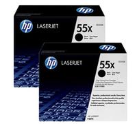 HP 55X Multipack negro Original CE255XD