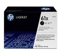 2X Original HP Tóner 61X C8061X Negro Para LaserJet 4100 4100SE Neutro Ajedrez