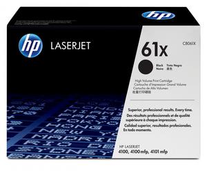 HP 61X High Yield Black Original LaserJet Toner Cartridge cartucho de tóner 1 pieza(s) Negro