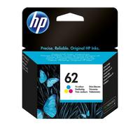 HP - Cartucho de tinta original 62 tricolor