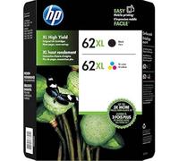 HP 62XL Black & Colour Ink Cartridge Bundle Pack