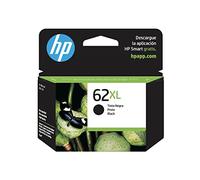 HP 62XL Cartucho de Tinta Original Negro - Cartuchos de Tinta (Original, Tinta de pigmentos, Negro, HP, Envy 5640, Alto Rendimiento (XL)
