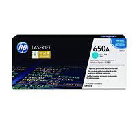 HP 650A CE271A Cian, Cartucho Tóner Original, de 15.000 páginas, para impresoras Color LaserJet Enterprise M750dn, M750dn, M750n, M750n, M750xh, M750xh, CP5525dn, CP5525n y CP5525xh
