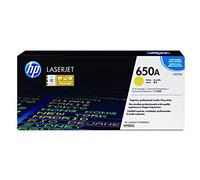 HP 650A CE272A Amarillo, Cartucho Tóner Original, de 15.000 páginas, para impresoras HP Color LaserJet Enterprise M750dn, M750dn, M750n, M750n, M750xh, M750xh, CP5525dn, CP5525n y CP5525xh