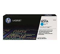 HP 651A (CE341A) toner cian