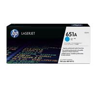 HP 651A (CE341A) toner cian (original)