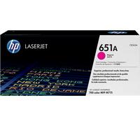 HP 651A CE343A Magenta, Cartucho Tóner Original, de 16.000 páginas, para impresoras LaserJet Enterprise 700 Color MFP M775, MFP M775dn, MFP M775f, MFP M775z, MFP M775z+