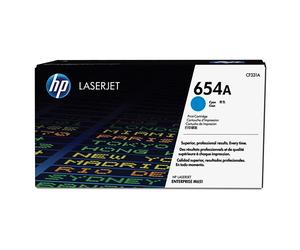HP 654A (CF331A) toner cian (original)
