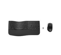 HP Combo teclado y ratón inalámbricos 680 CFT Dual-Mode – 6 teclas programables, 1200 dpi, Negro
